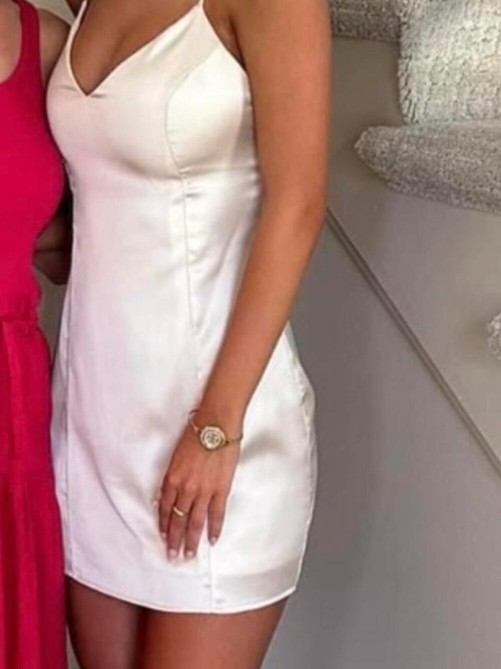 Women's Champagne Mini Dress